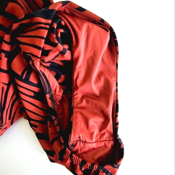 ATHLETA Sculpted Sienna One Piece Brown/Black Adjustable Straps Women's Size S - Picture 8 of 10